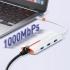 LDNIO DS-26H 6 In1 Type-C to Type-C*1+HDMI*1+USB3.0*3+RJ45*1, Docking Station Data Hub for Computer Laptop - White